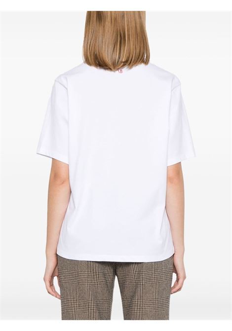 T-shirt bianca My dad had a Rolls-Royce VICTORIA BECKHAM | 1124JTS005732AWHITE
